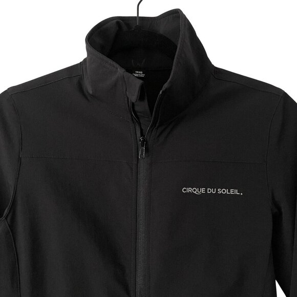 Rudsak x Cirque Du Soleil Black Softshell Jacket Graphic Full-Zip Pockets Men XS - Picture 5 of 9
